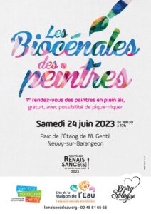affiche des Biocénales des peintres